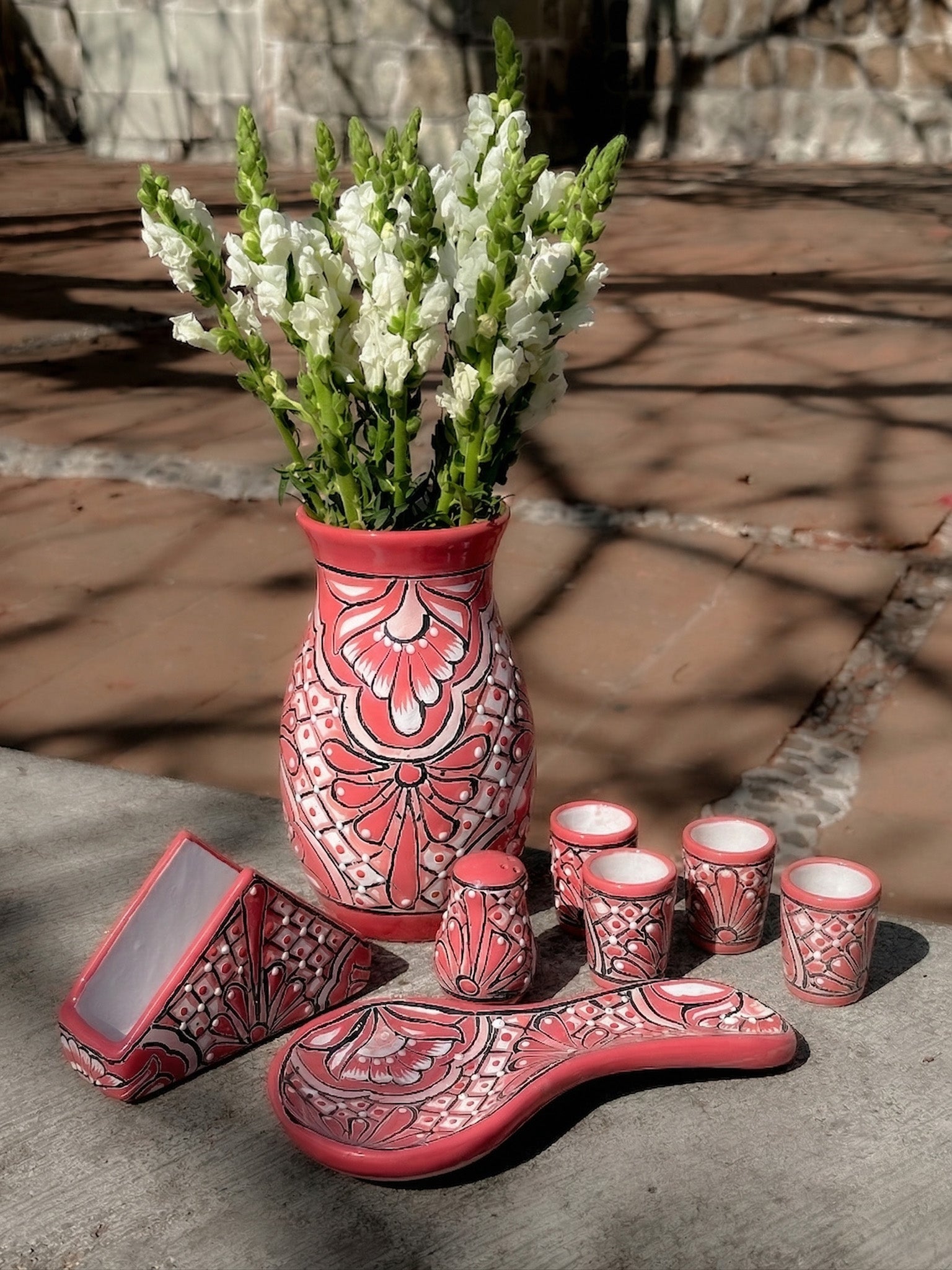 Set "Mi Casita" de Talavera Rosa - PREVENTA (6 a 12 SEMANAS)