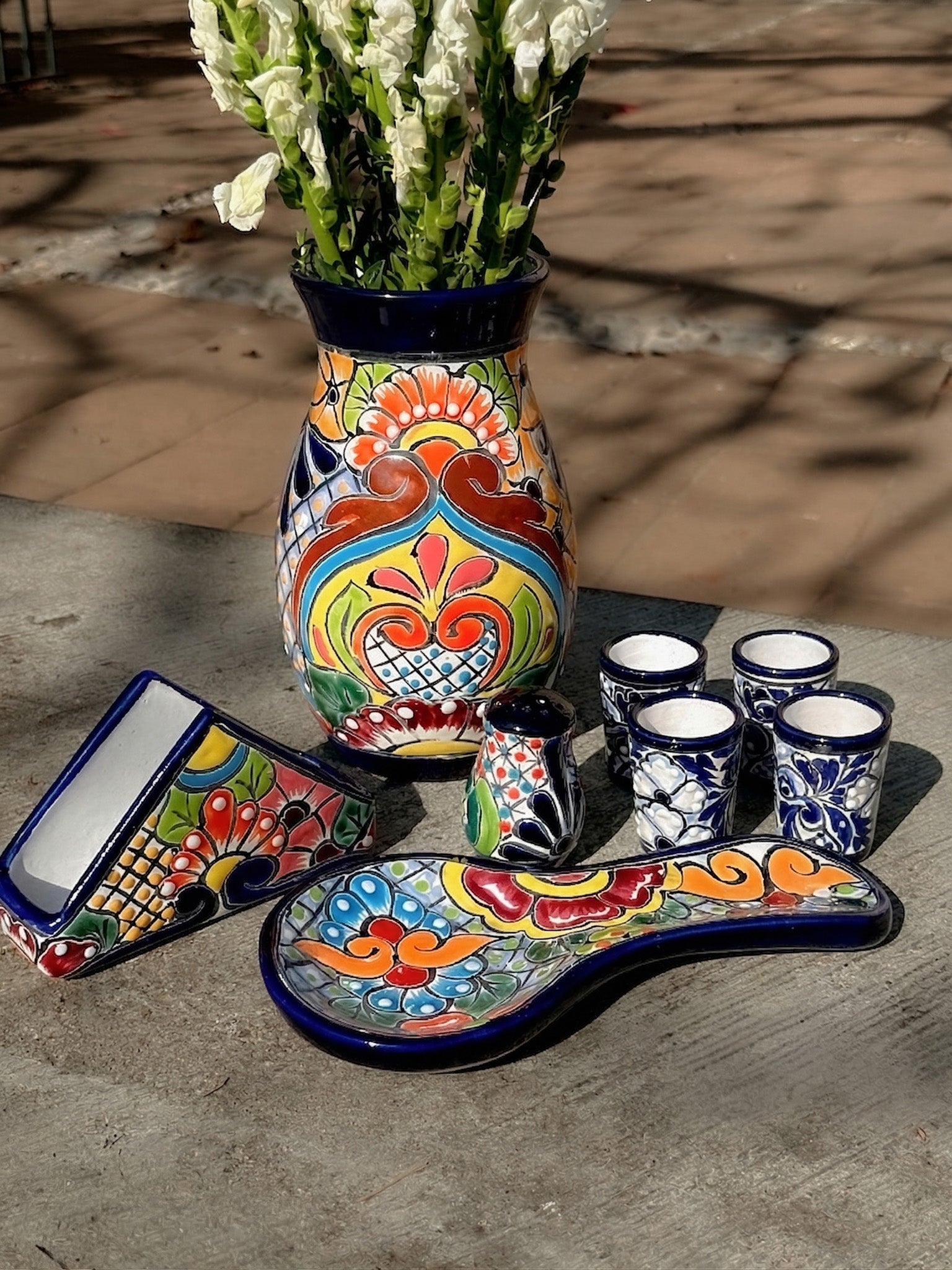 Set "Mi Casita" de Talavera Mil Colores - PREVENTA (6 a 12 SEMANAS)