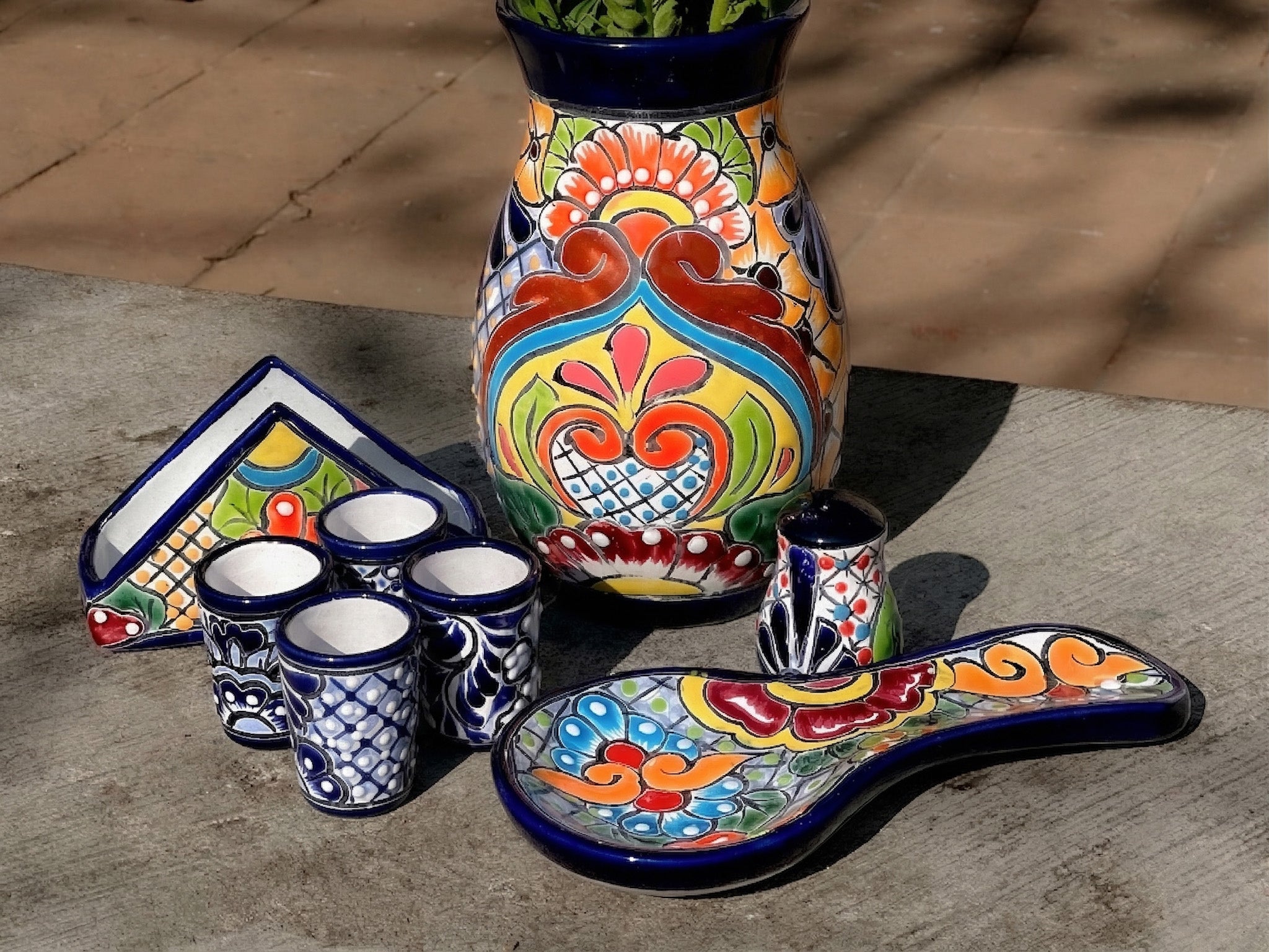 Set "Mi Casita" de Talavera Mil Colores - PREVENTA (6 a 12 SEMANAS)