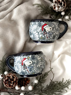 "Blanca Navidad Snoopy" Set de 2 Tazas PREVENTA (ENVÍOS 5 DIC)