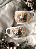 "Navidad Snoopy" Set de 2 Tazas PREVENTA (ENVÍOS 5 DIC)