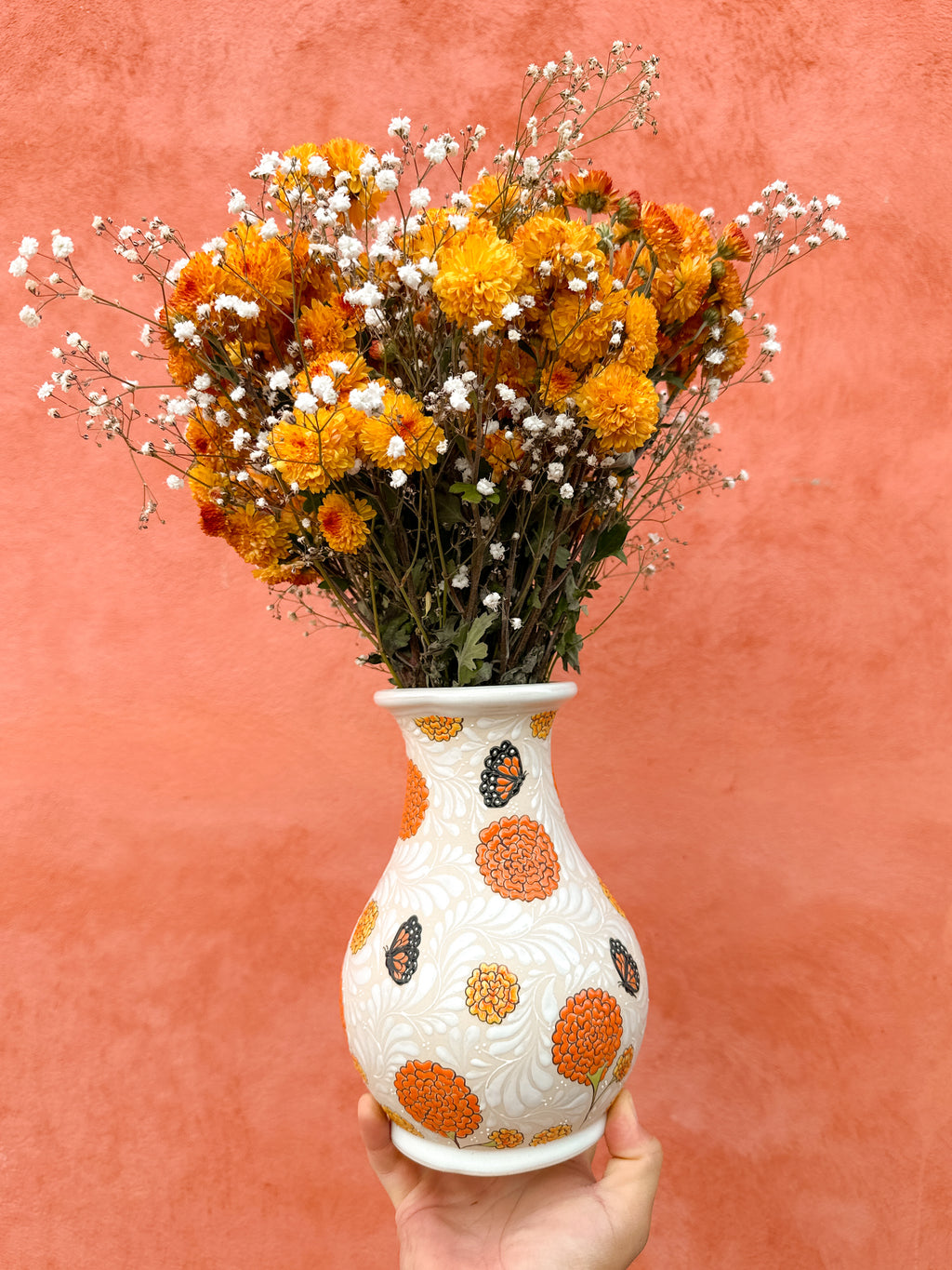 Florero Mariposas - PREVENTA (6 a 12 SEMANAS)