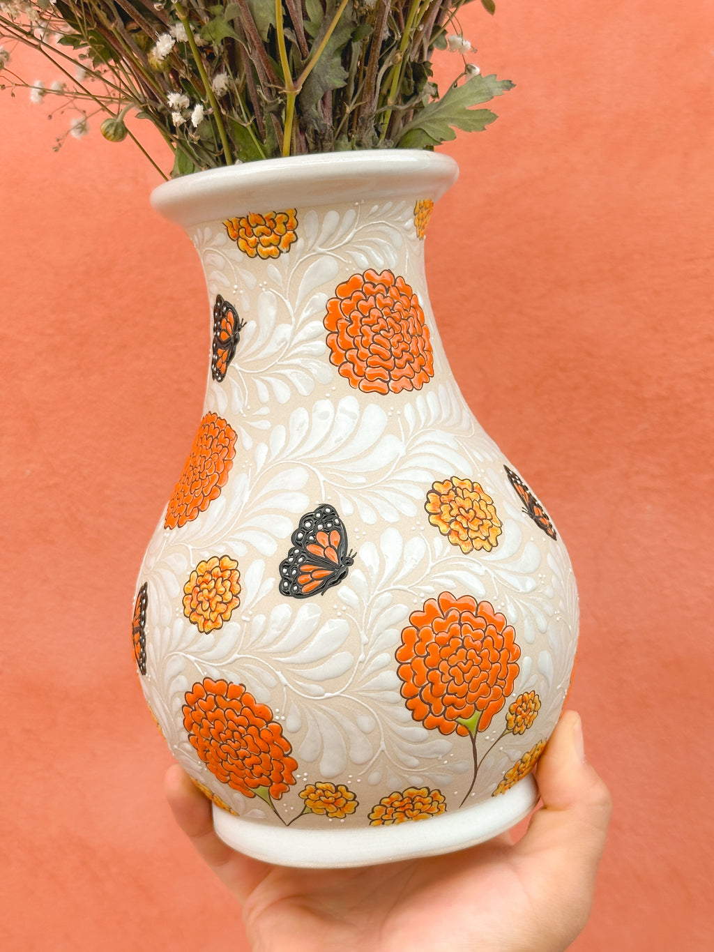 Florero Mariposas - PREVENTA (6 a 12 SEMANAS)