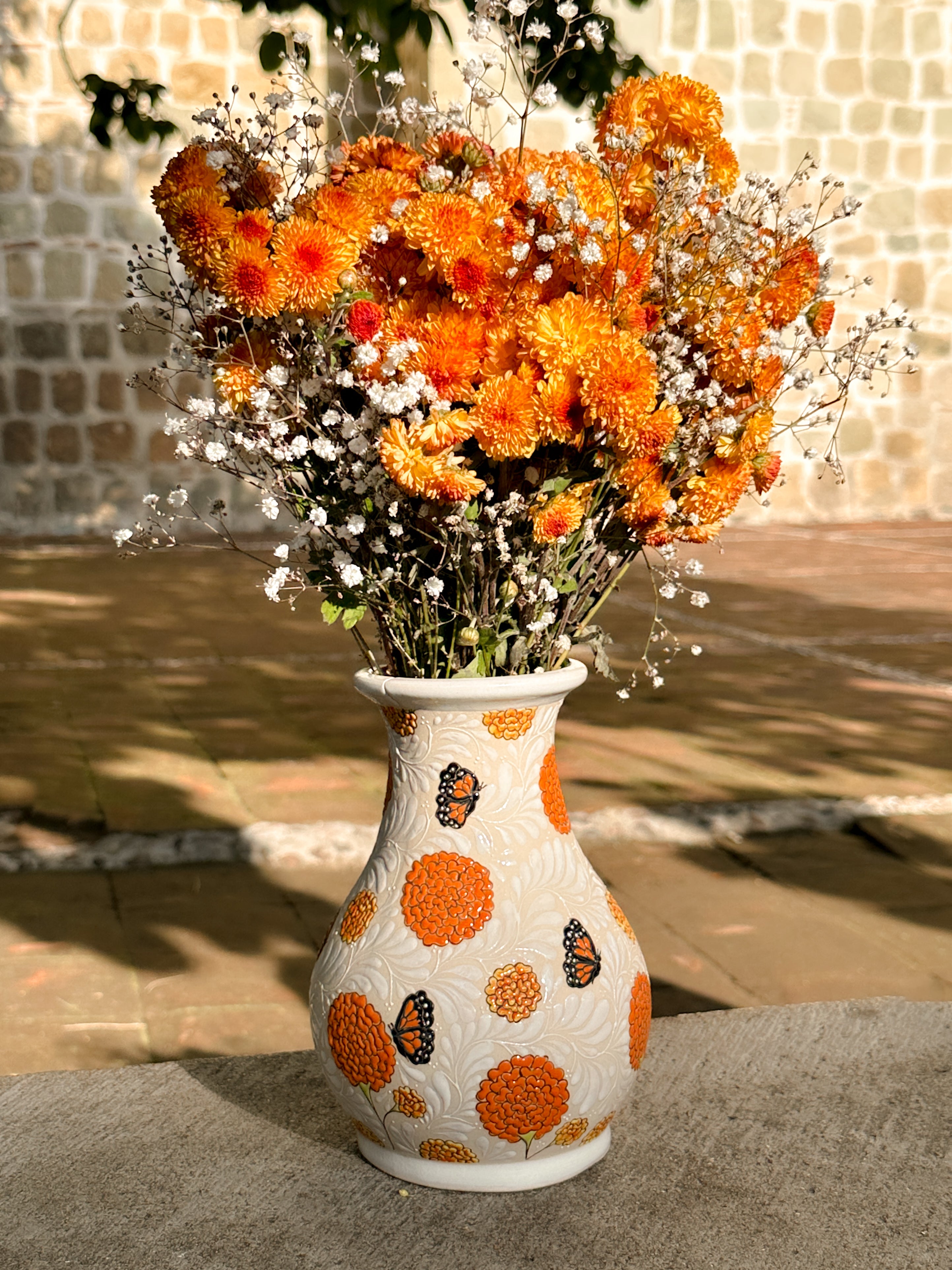 Florero Mariposas - PREVENTA (6 a 12 SEMANAS)