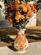 Florero Cempasuchil - PREVENTA (6 a 12 SEMANAS)