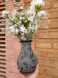 Florero Otomí Negro - PREVENTA (6 a 12 SEMANAS)