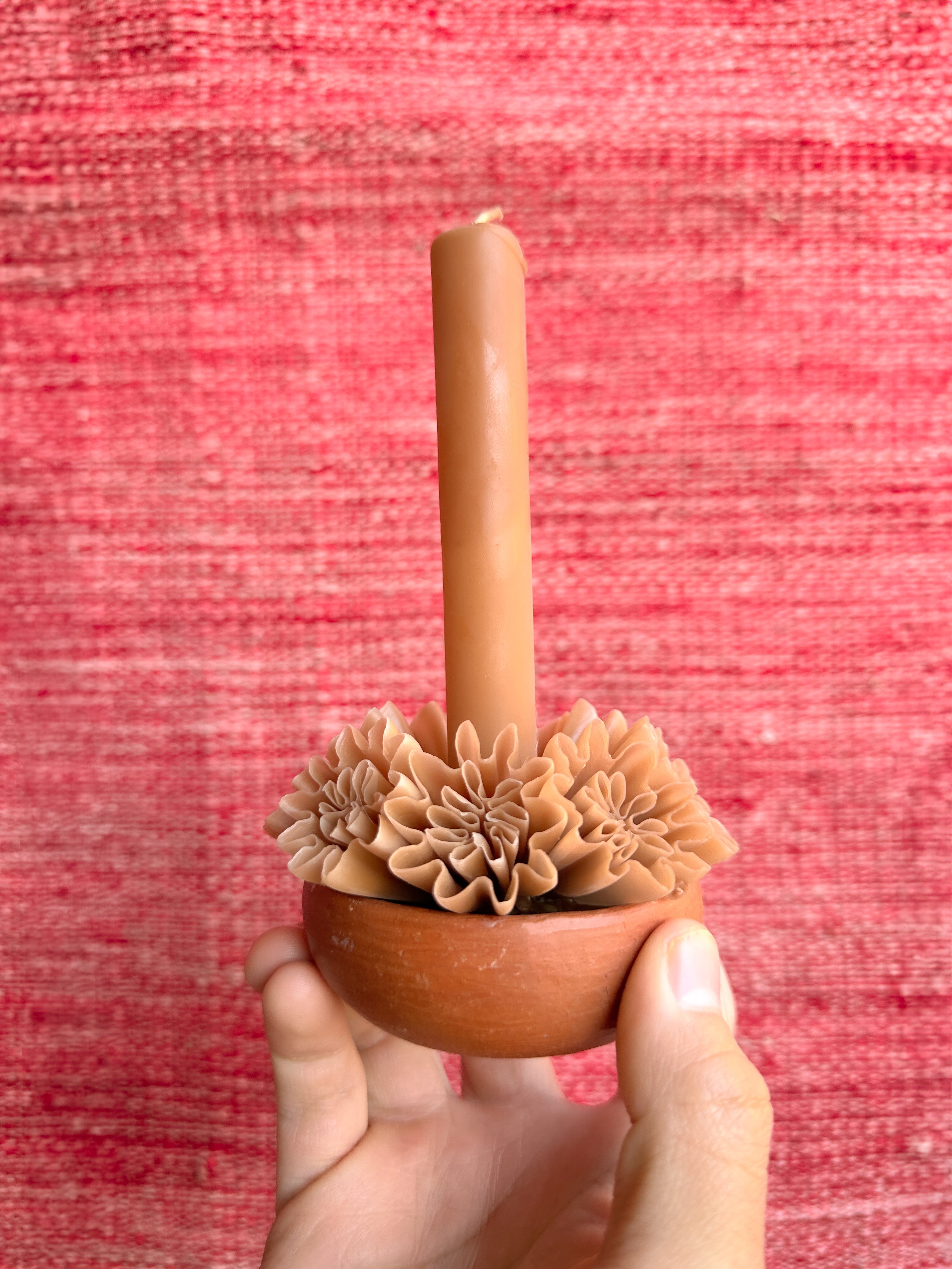 Vela de cera de abeja chica