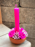 Vela de cera de abeja chica