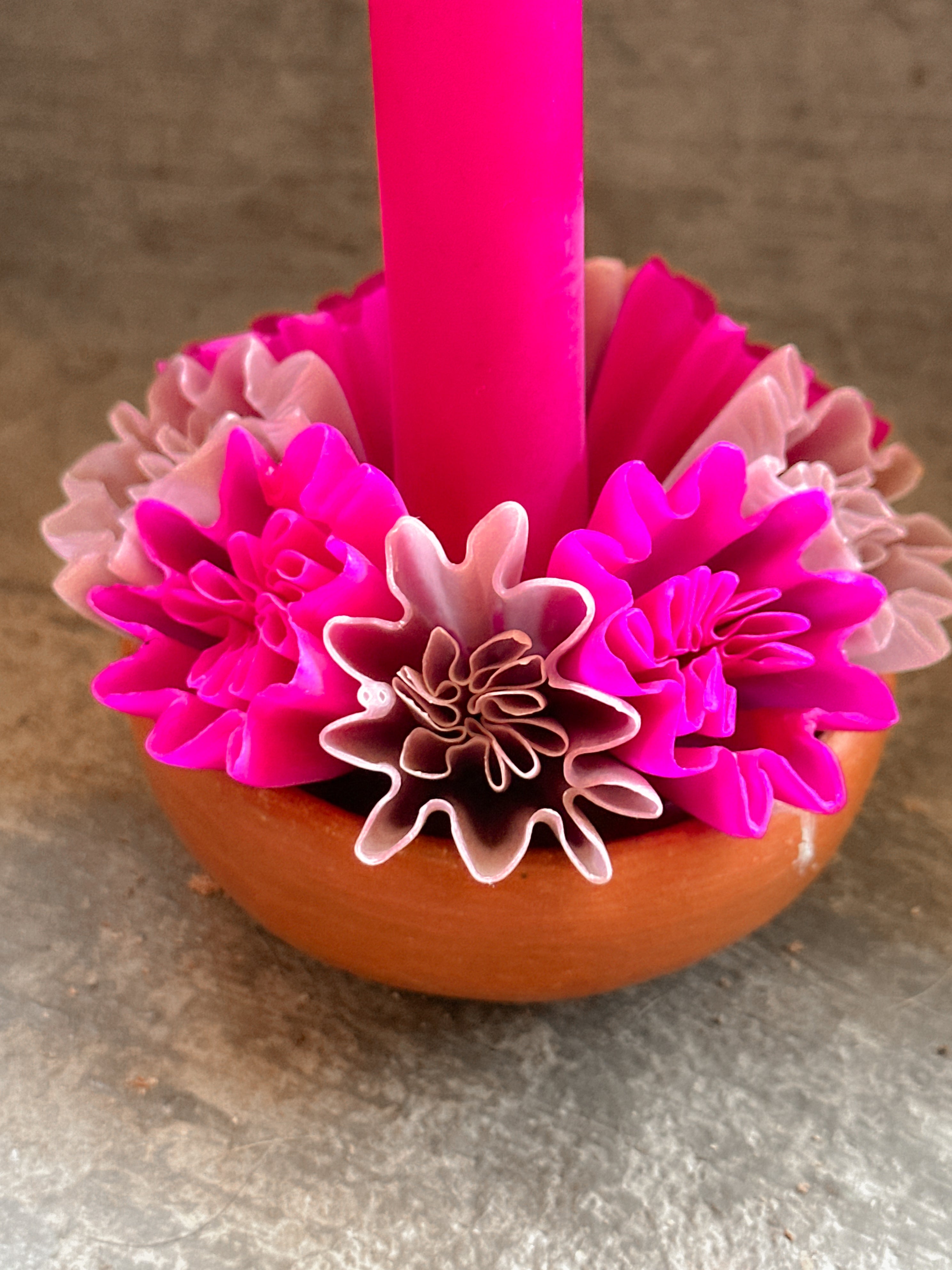 Vela de cera de abeja chica