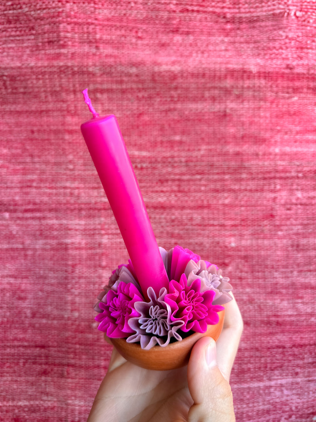 Vela de cera de abeja chica