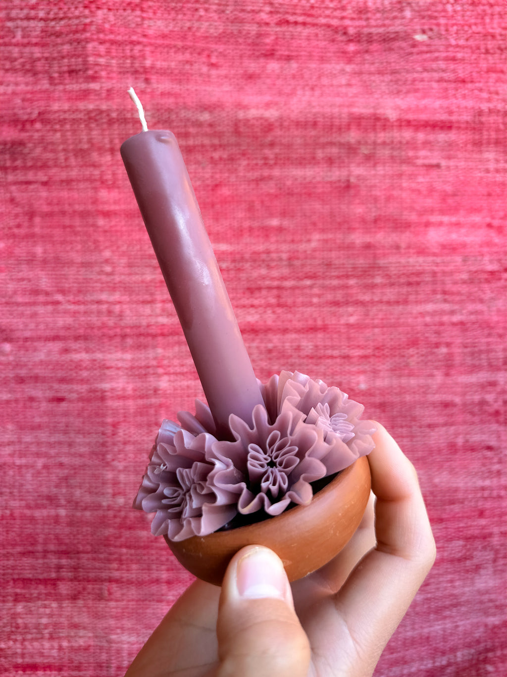 Vela de cera de abeja chica