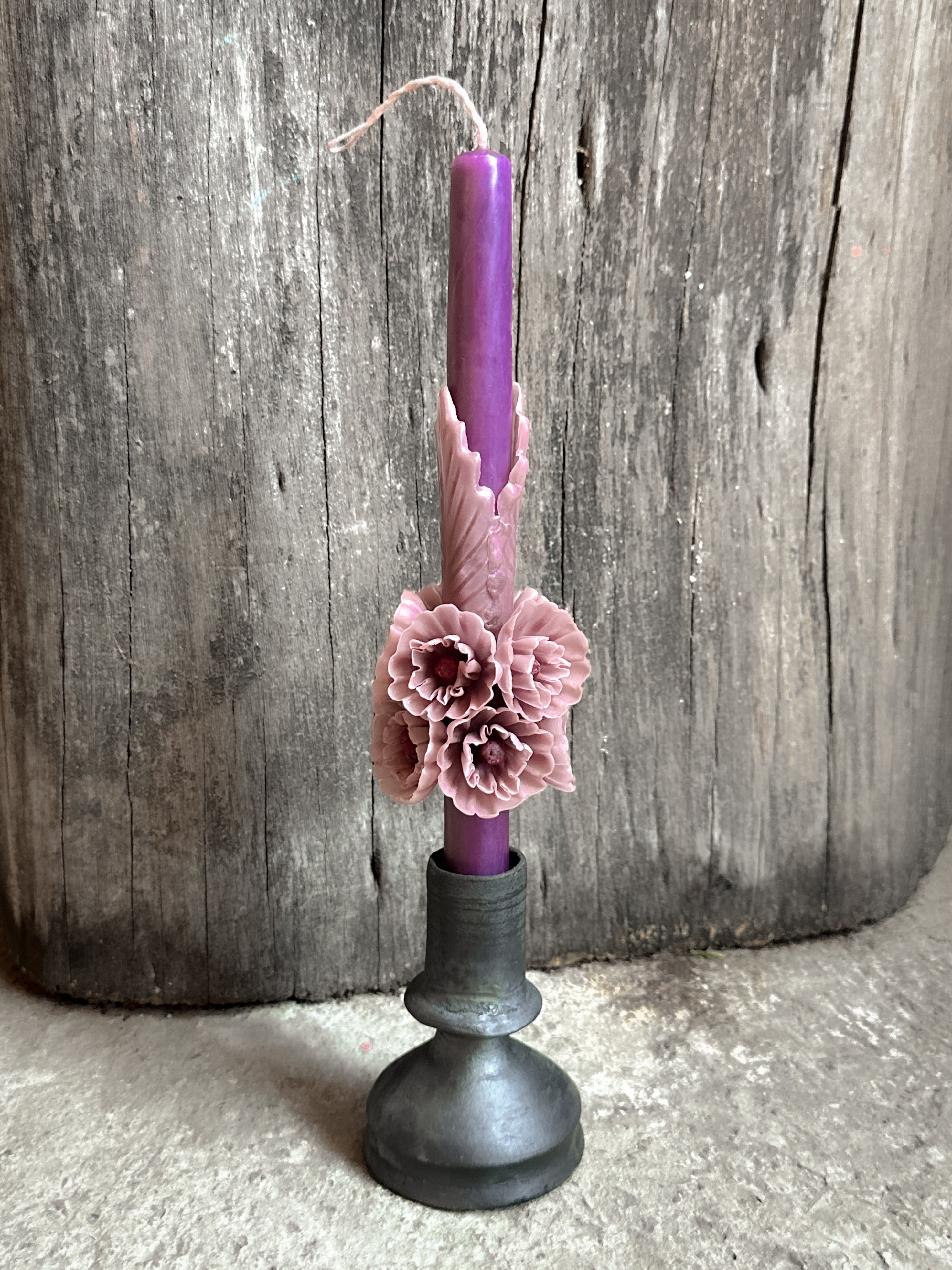 Vela Cera de Abeja Floral