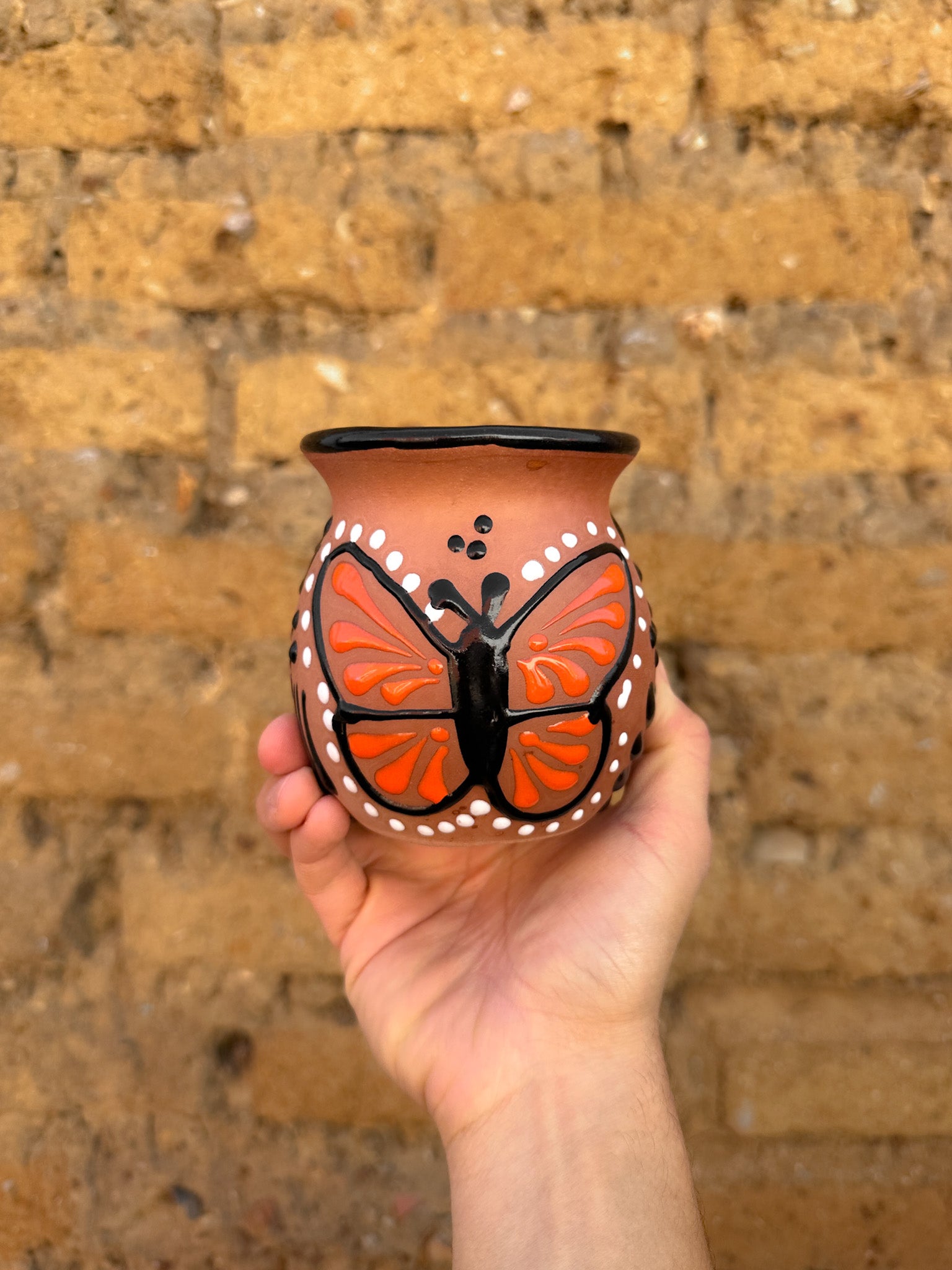 Taza Mariposa Monarca Café -  PREVENTA (6 a 12 SEMANAS)