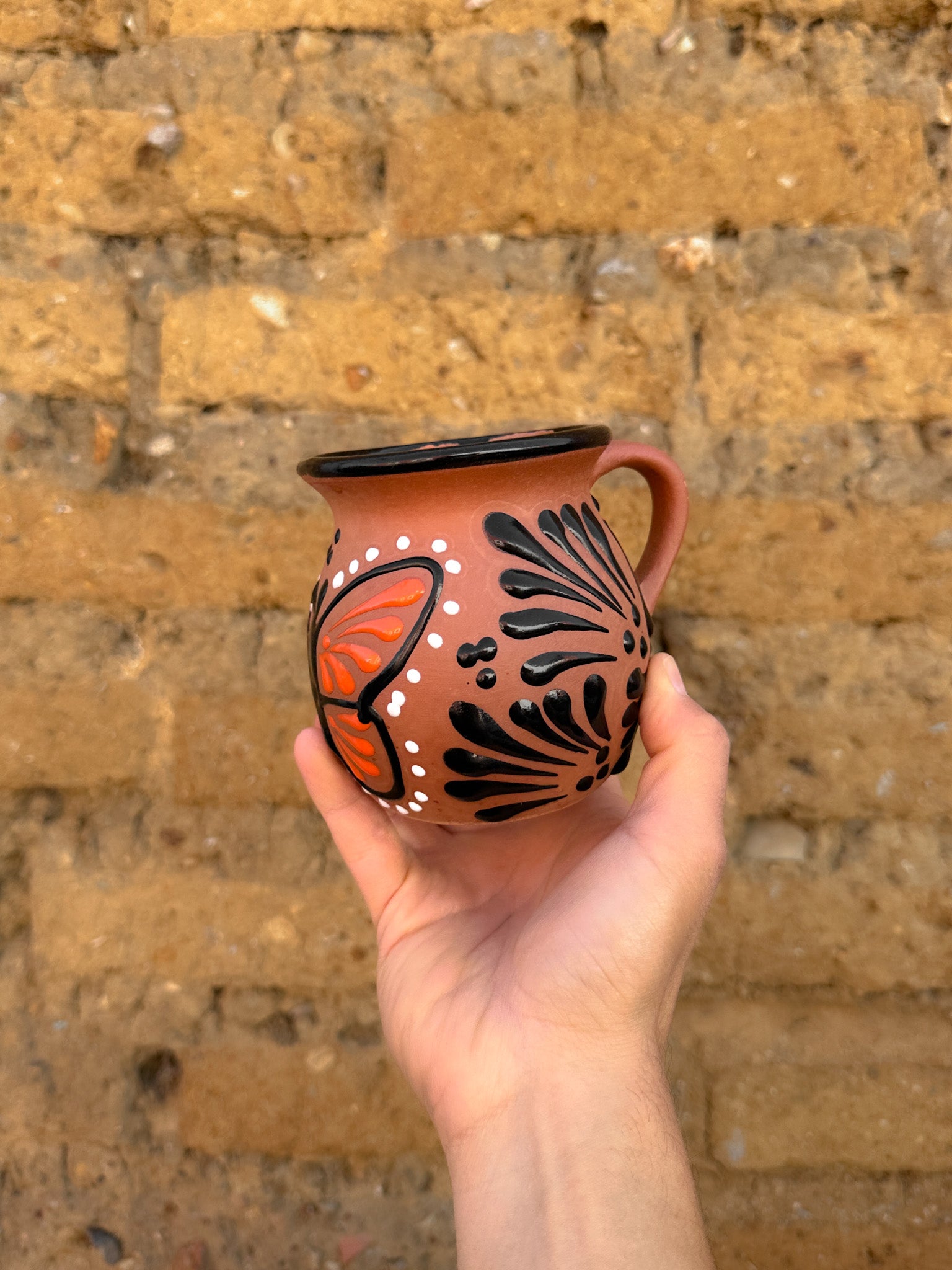 Taza Mariposa Monarca Café -  PREVENTA (6 a 12 SEMANAS)