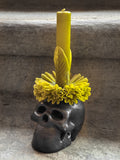 Vela de Cera de Abeja Catrina Floral