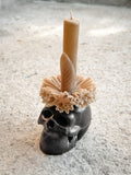 Vela de Cera de Abeja Catrina Floral