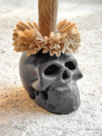 Vela de Cera de Abeja Catrina Floral