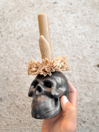 Vela de Cera de Abeja Catrina Floral