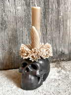Vela de Cera de Abeja Catrina Floral