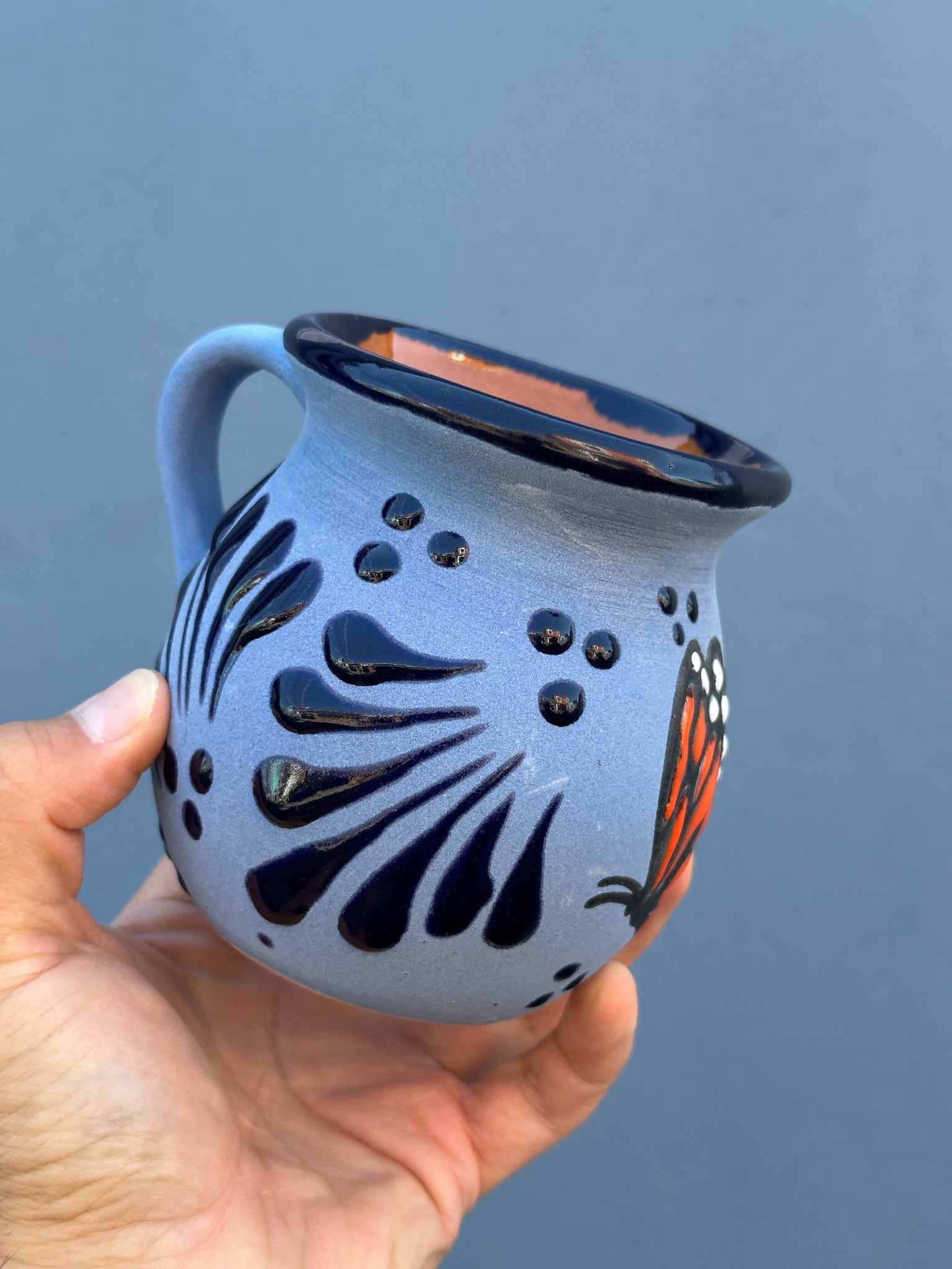 Taza Mariposa Monarca Azul -  PREVENTA (6 a 12 SEMANAS)