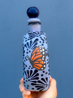 Licorera Corazón Mariposa Monarca Azul -  PREVENTA (6 a 12 SEMANAS)