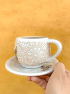 Juego de Taza con Plato Colibrí - PREVENTA (6 a 12 SEMANAS)