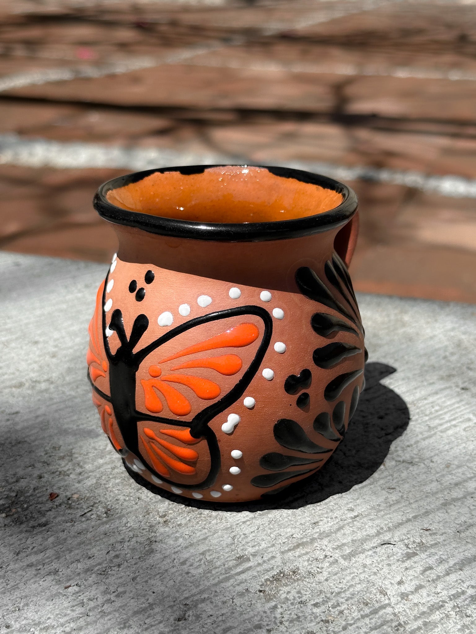 Taza Mariposa Monarca Café -  PREVENTA (6 a 12 SEMANAS)