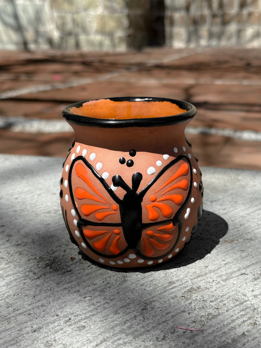 Taza Mariposa Monarca Café -  PREVENTA (6 a 12 SEMANAS)