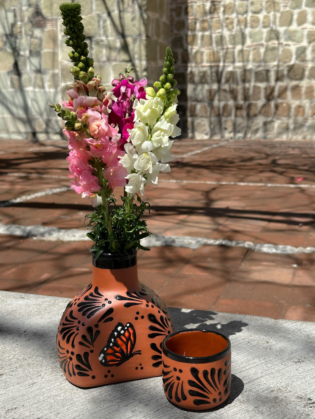 Licorera Mariposa Monarca Café -  PREVENTA (6 a 12 SEMANAS)