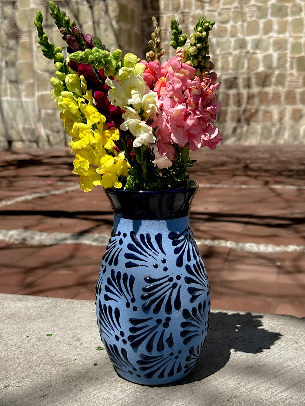 Florero Mariposa Monarca Azul -  PREVENTA (6 a 12 SEMANAS)