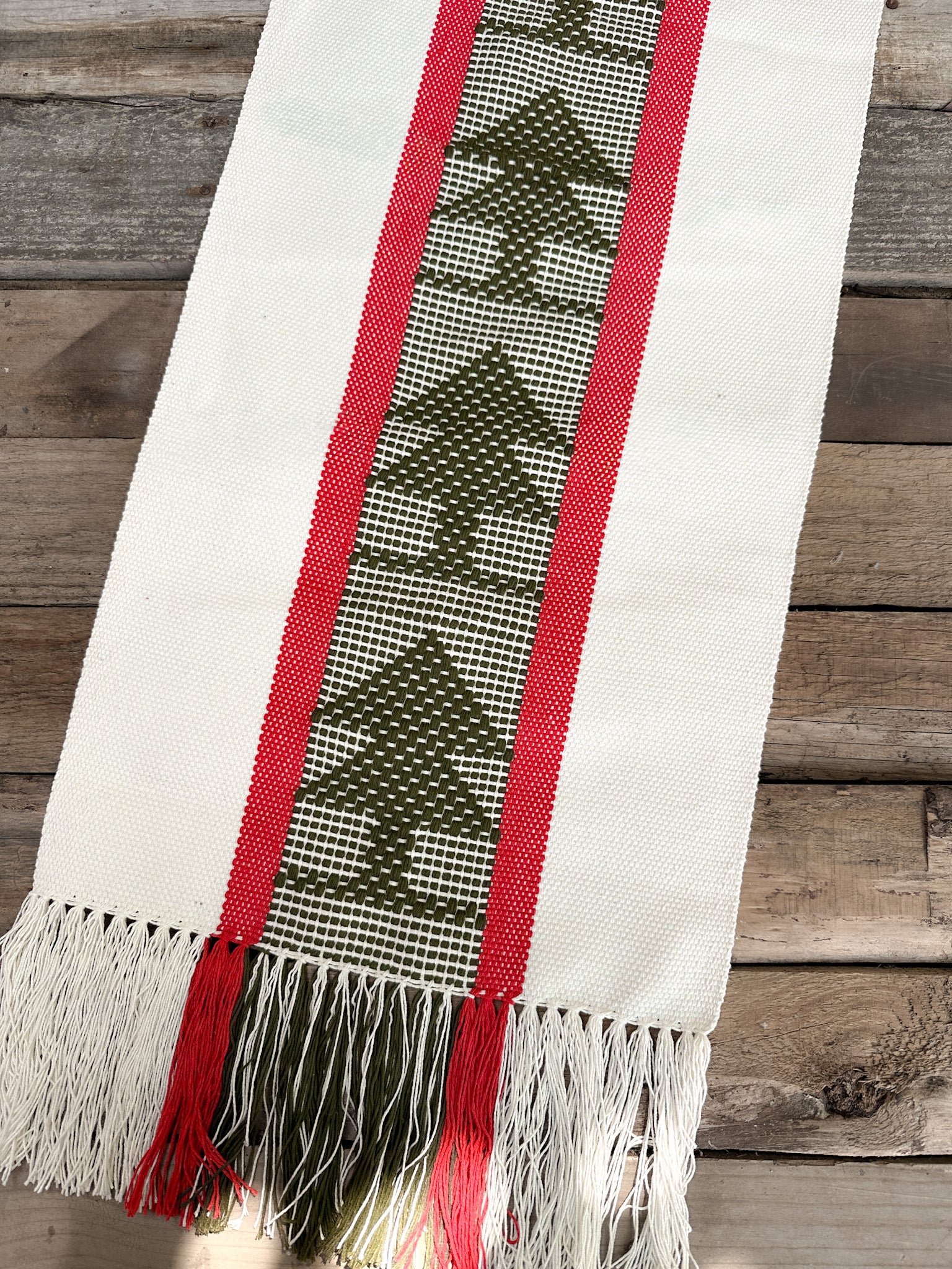 Camino de Mesa "Blanca Navidad"