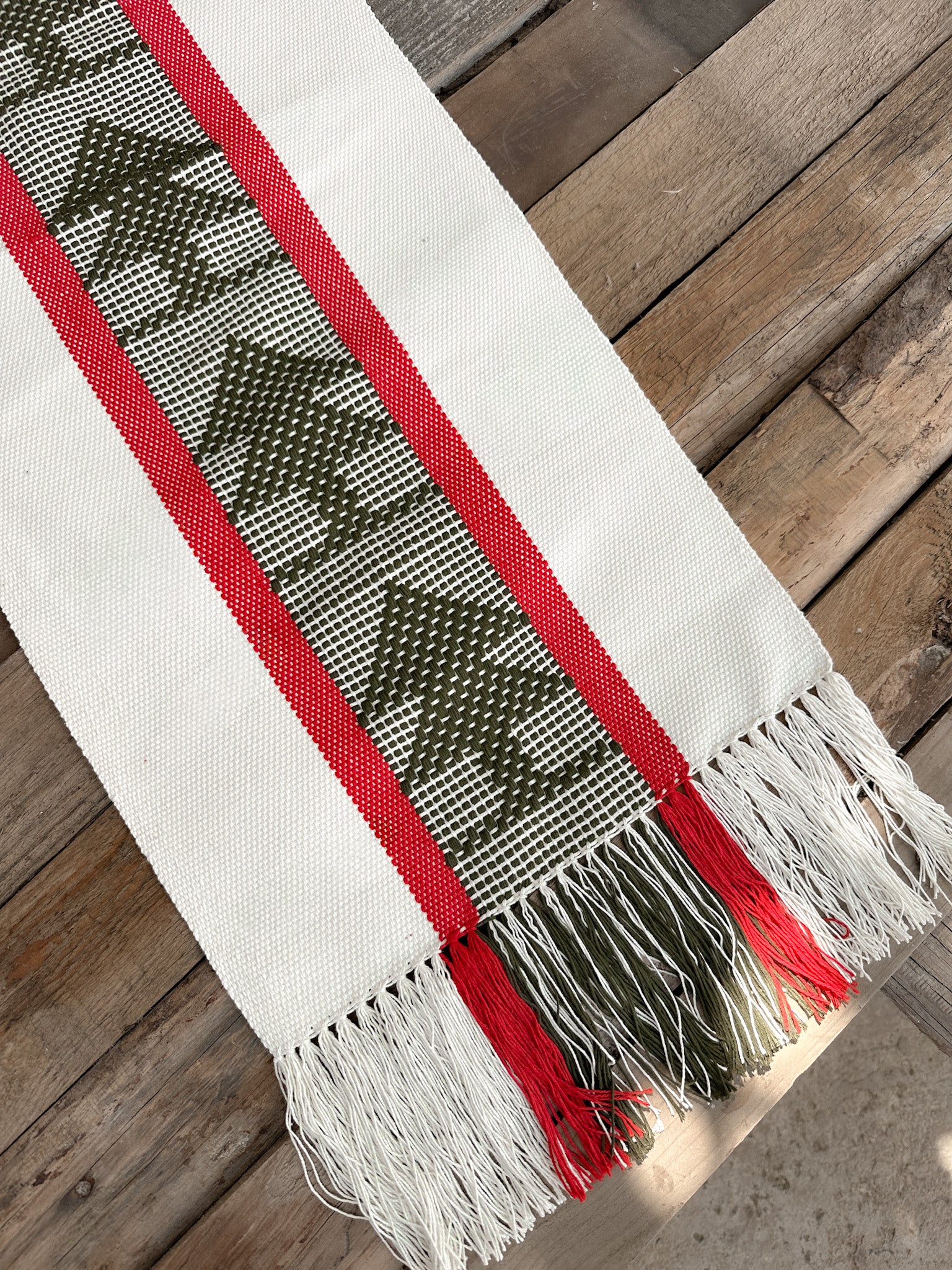 Camino de Mesa "Blanca Navidad"