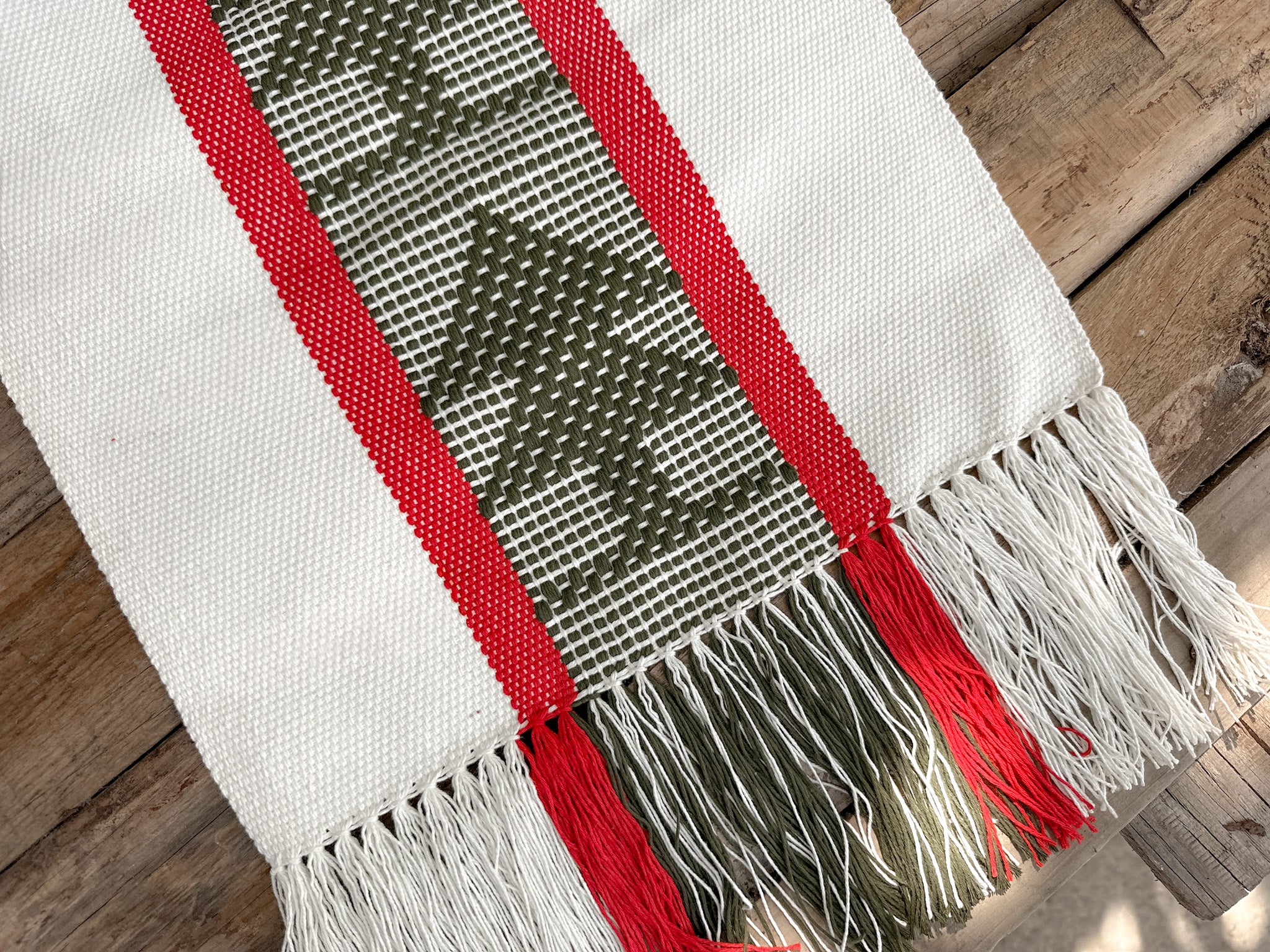 Camino de Mesa "Blanca Navidad"