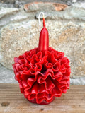Vela floral de cera de abejas de Teotitlán Roja