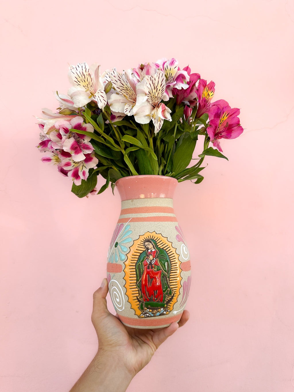 Virgen De Guadalupe Florero - PREVENTA (6 a 12 SEMANAS)