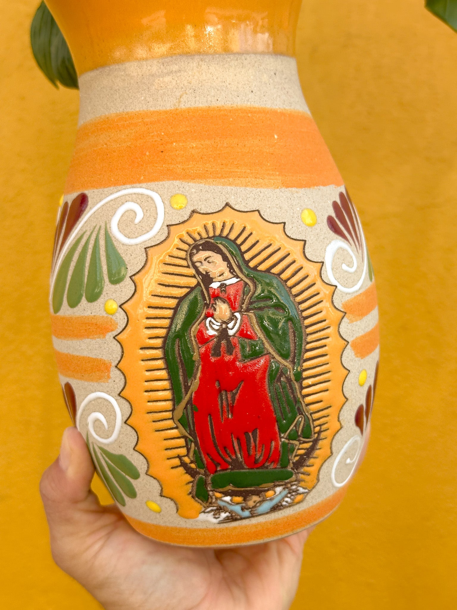 Virgen De Guadalupe Florero - PREVENTA (6 a 12 SEMANAS)