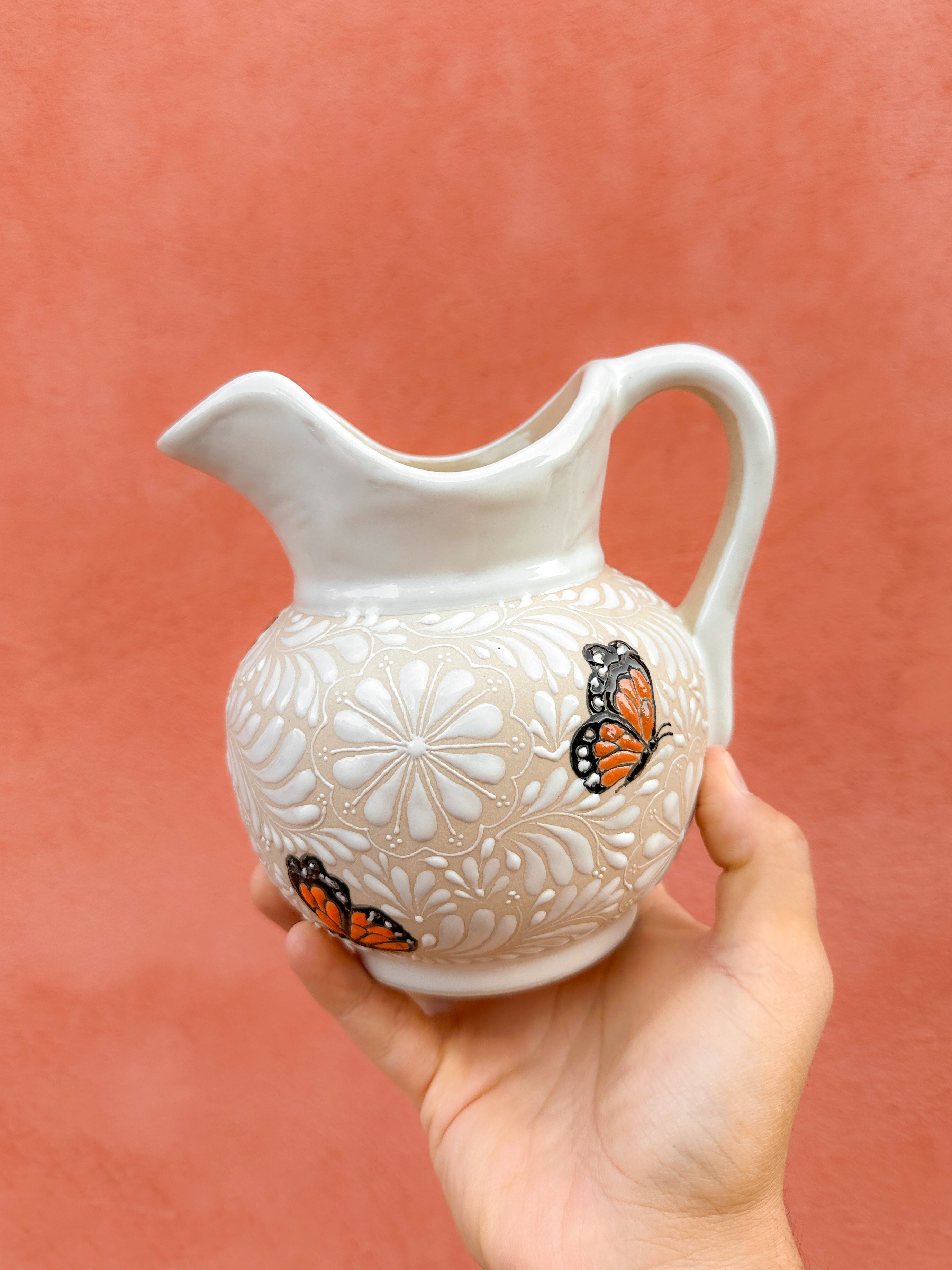 Jarra Multiusos Mariposa Monarca - PREVENTA (6 a 12 SEMANAS)