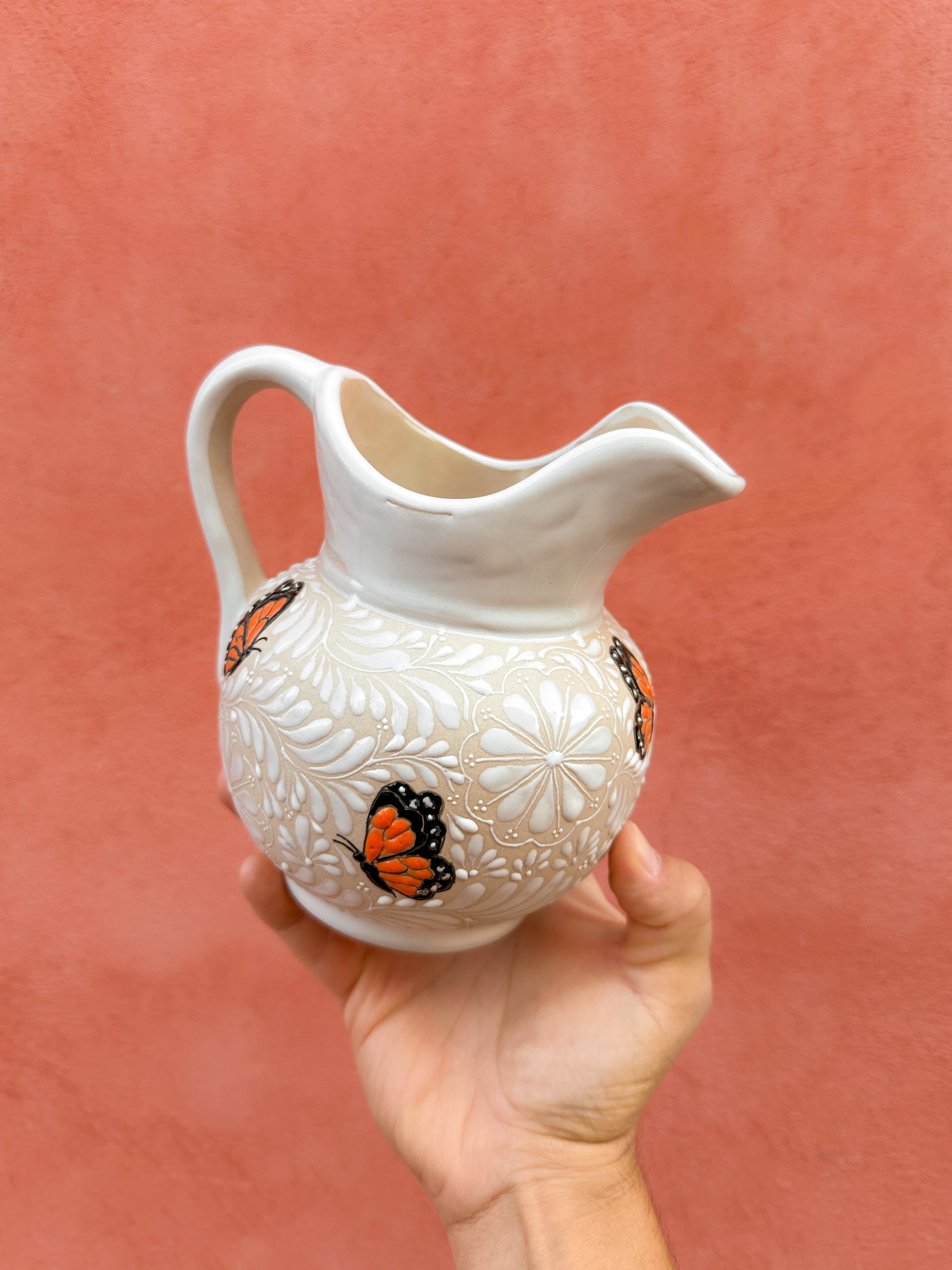 Jarra Multiusos Mariposa Monarca - PREVENTA (6 a 12 SEMANAS)