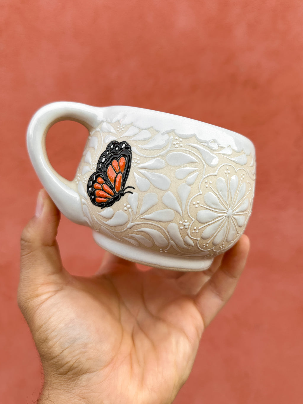 Taza Mariposa Monarca - PREVENTA (6 a 12 SEMANAS)