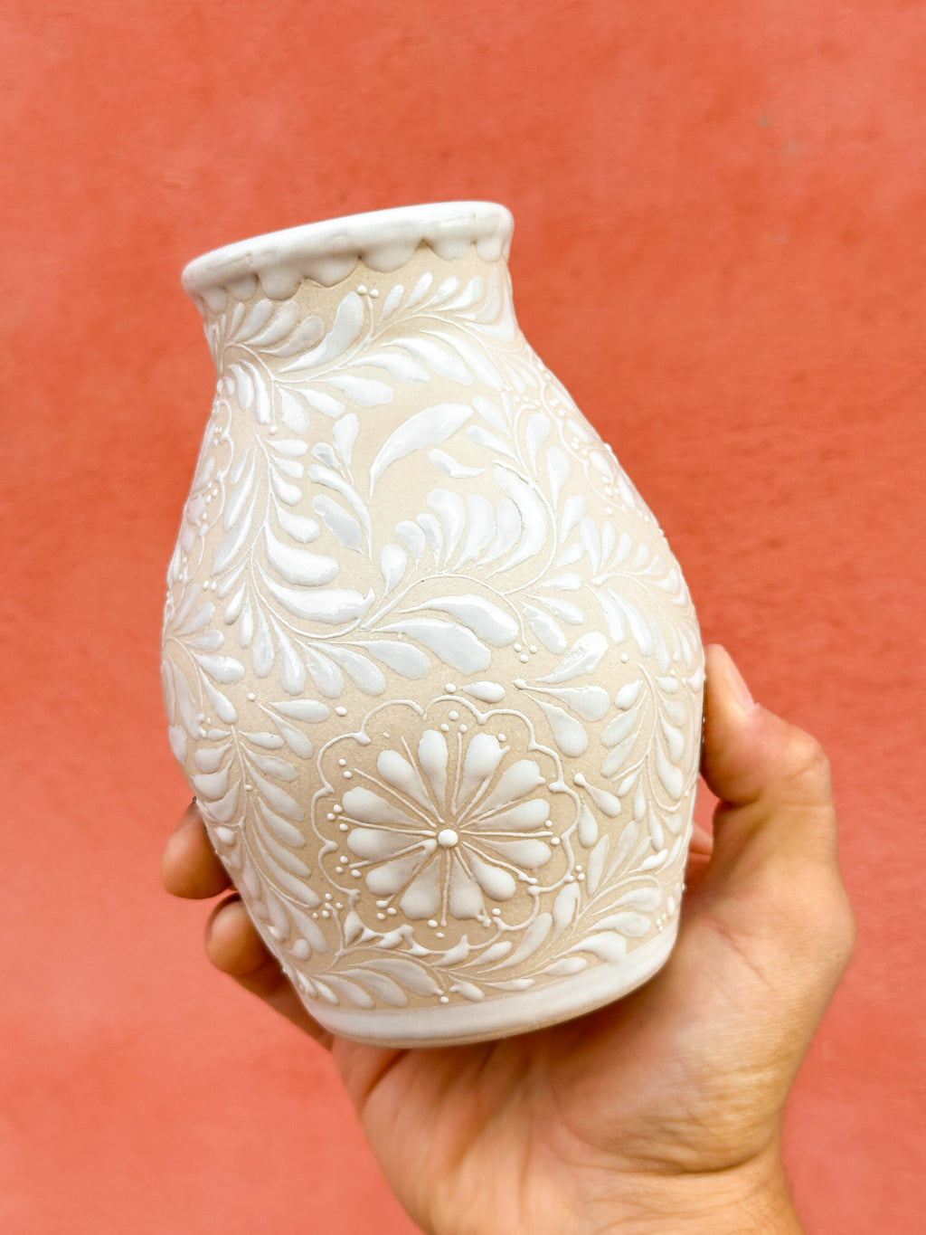 Florero Chico Blanco - PREVENTA (6 a 12 SEMANAS)