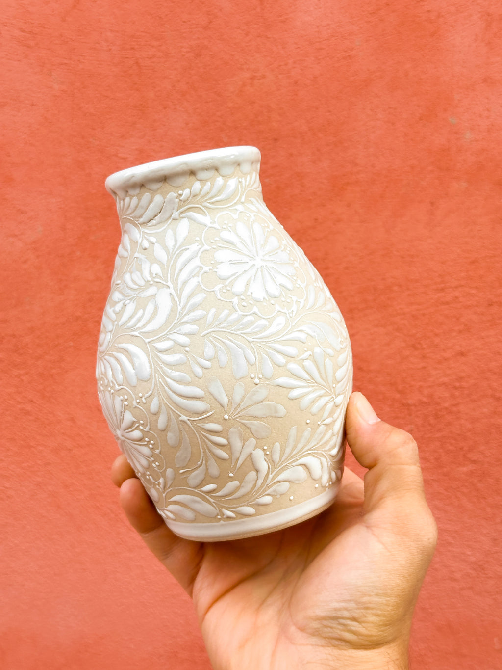 Florero Chico Blanco - PREVENTA (6 a 12 SEMANAS)