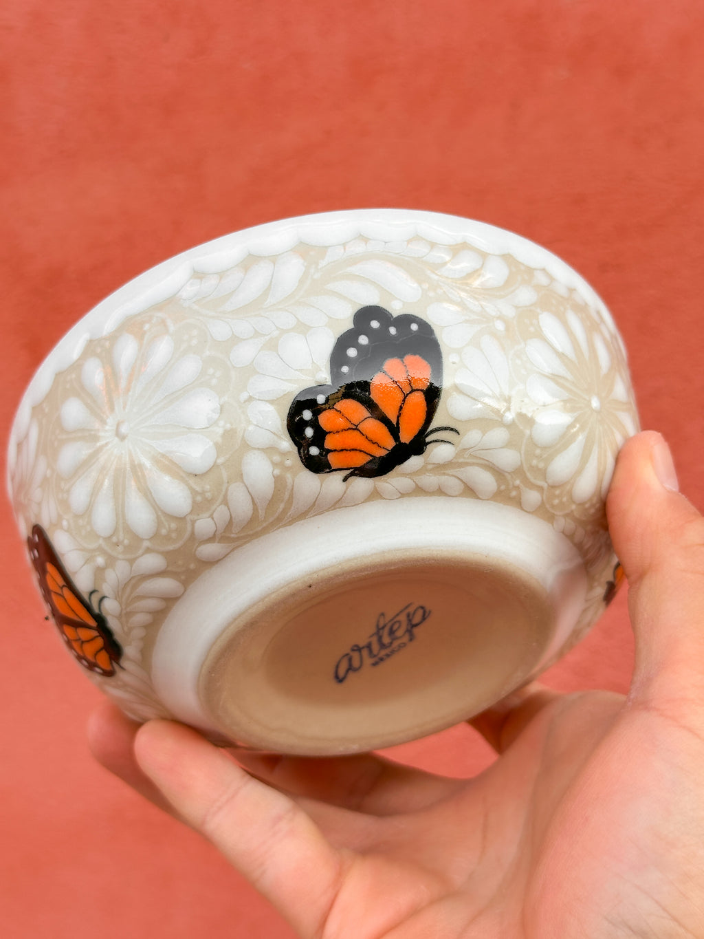 Tazón Mariposa Monarca - PREVENTA (6 a 12 SEMANAS)