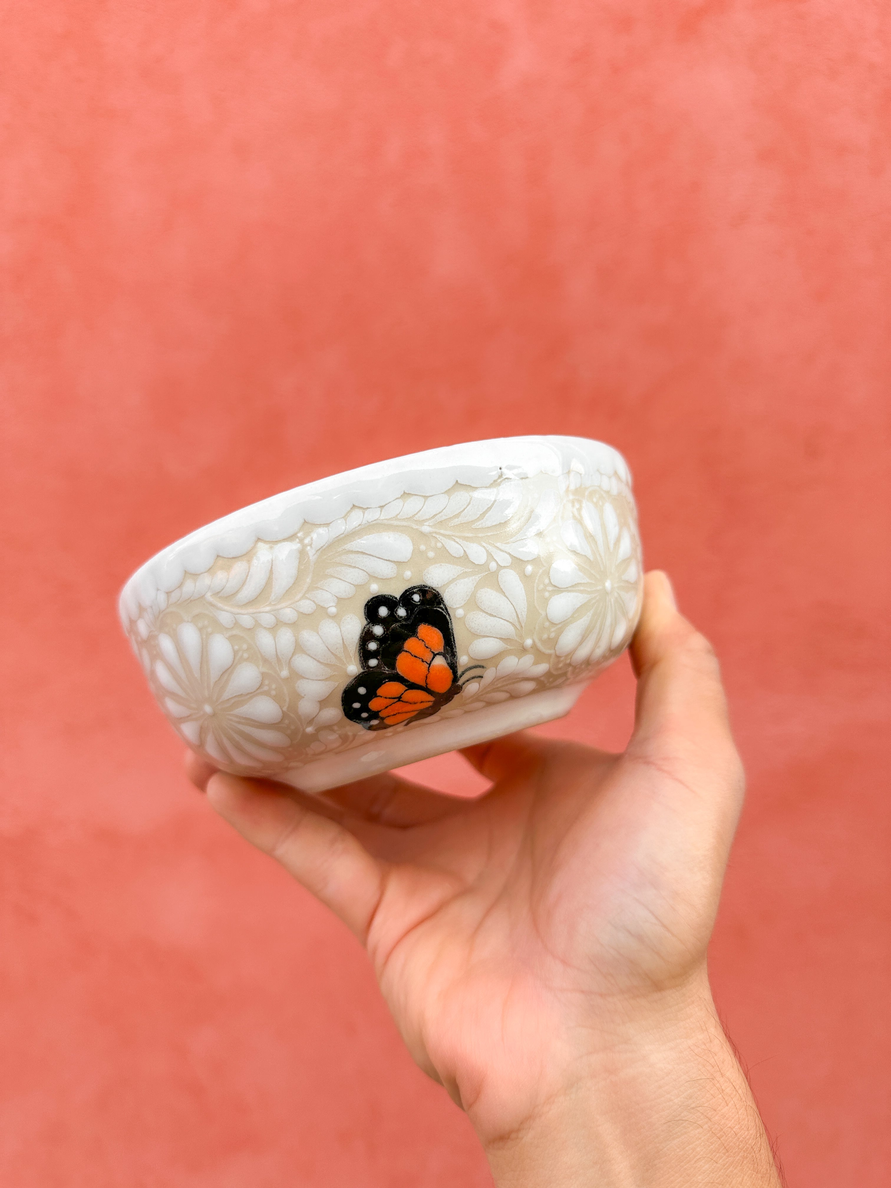 Tazón Mariposa Monarca - PREVENTA (6 a 12 SEMANAS)