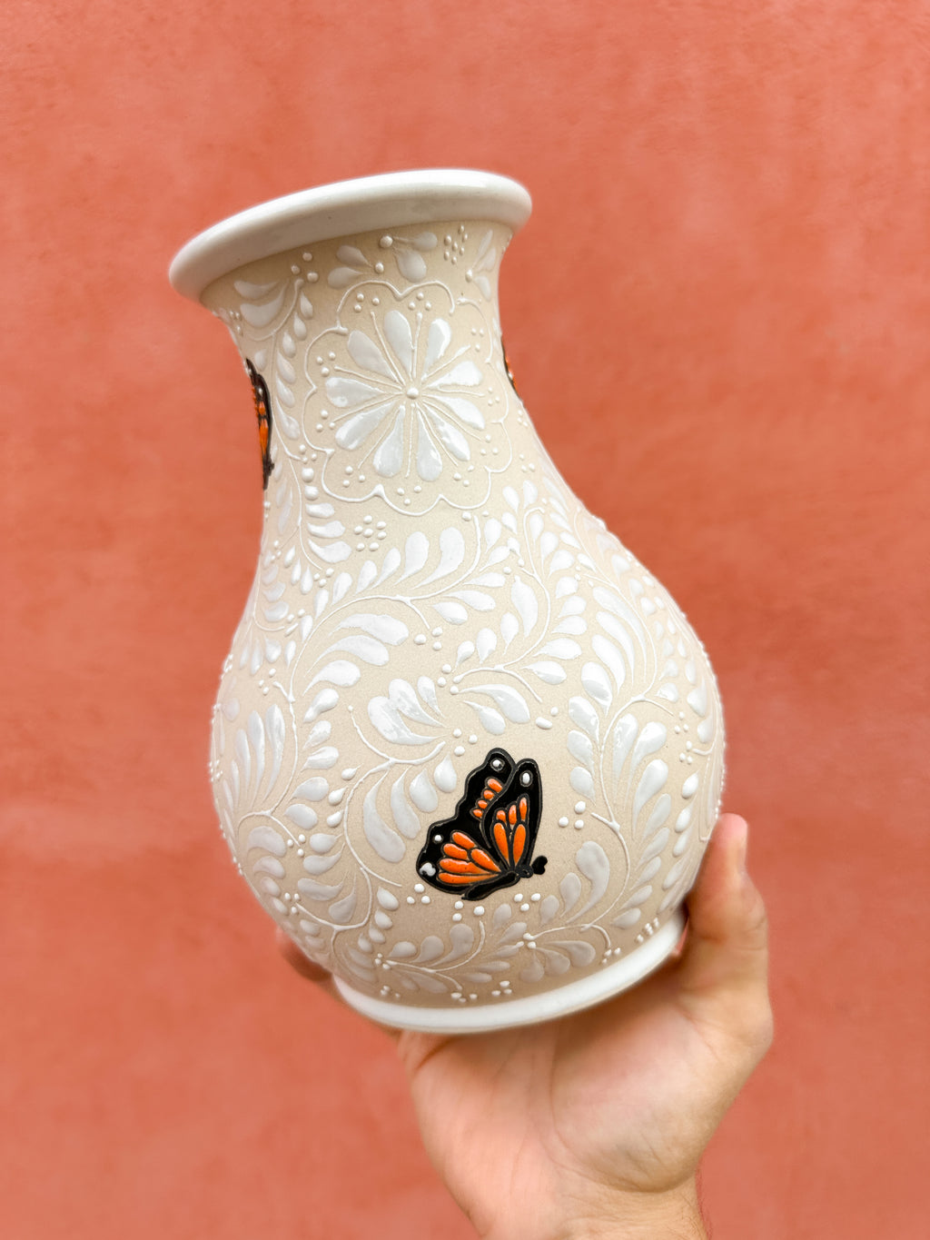 Florero Mariposa Monarca - PREVENTA (6 a 12 SEMANAS)