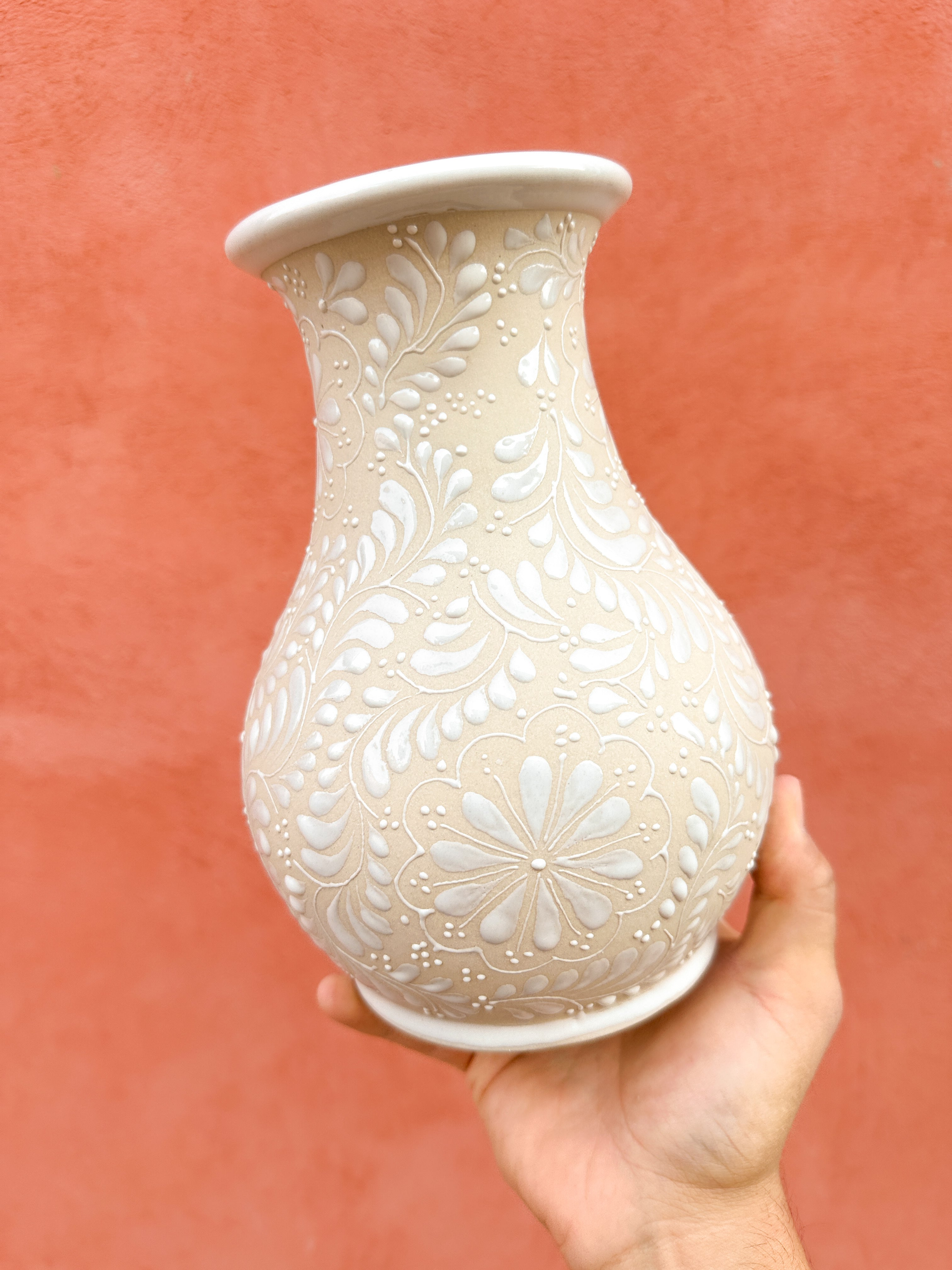 Florero Blanco - PREVENTA (6 a 12 SEMANAS)