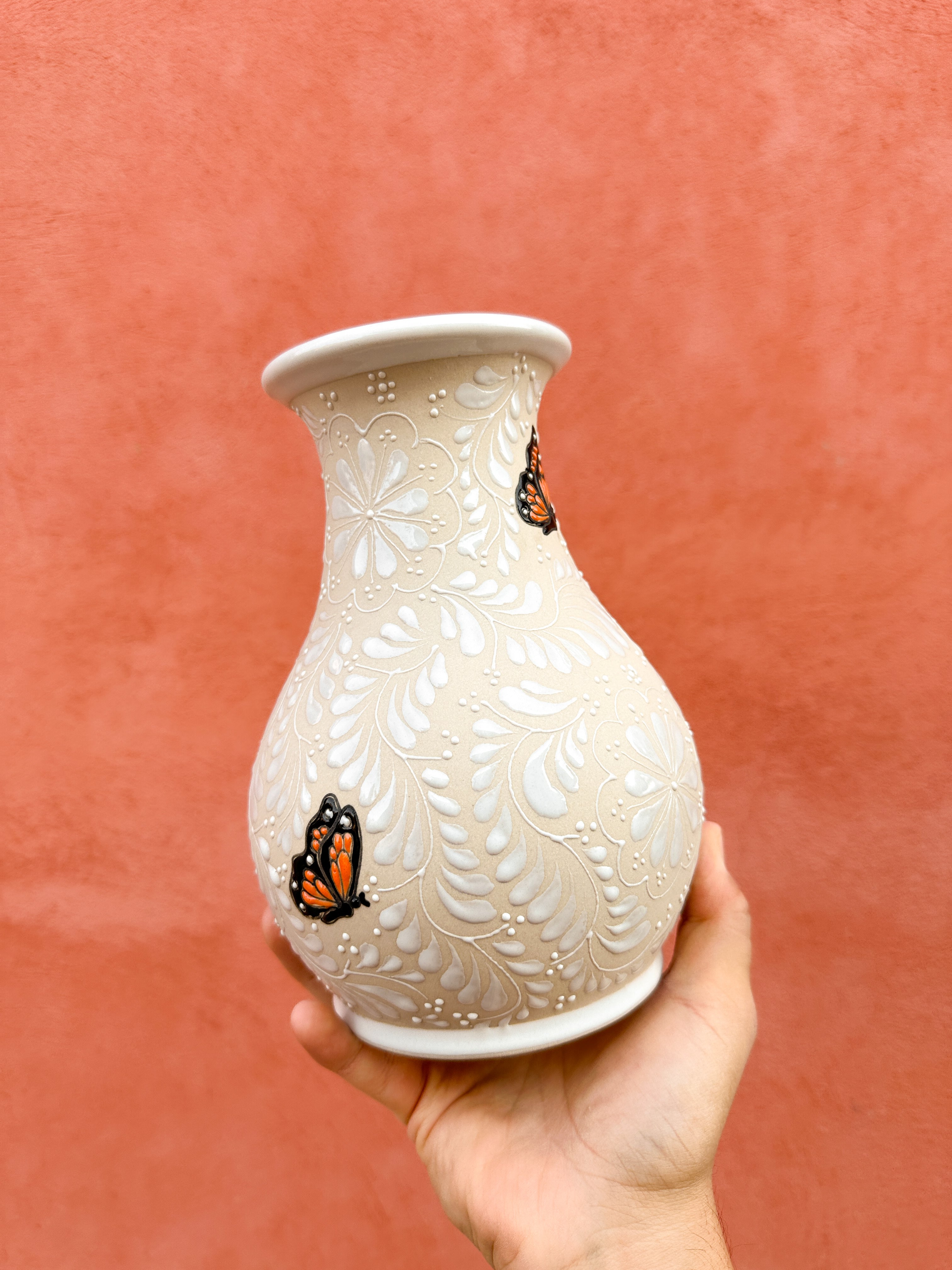 Florero Mariposa Monarca - PREVENTA