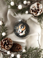 "Perrito Fantasma" Esfera de Navidad PREVENTA (ENVÍOS 5 DIC)