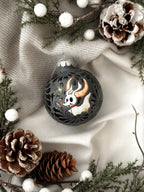 "Perrito Fantasma" Esfera de Navidad PREVENTA (ENVÍOS 5 DIC)