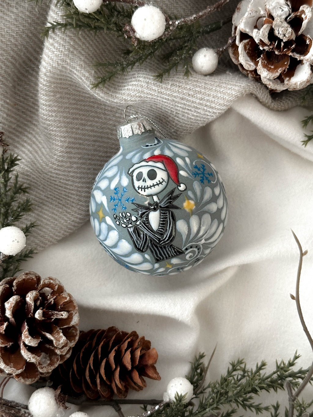 "Jack" Esfera de Navidad PREVENTA (ENVÍOS 5 DIC)