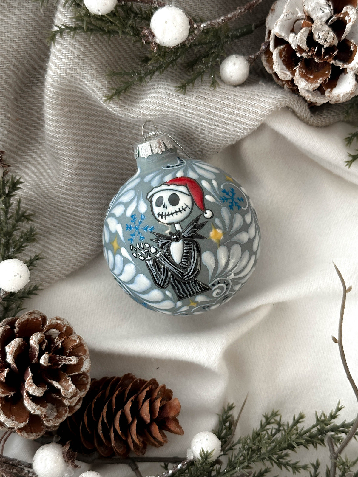 "Jack" Esfera de Navidad PREVENTA (ENVÍOS 5 DIC)